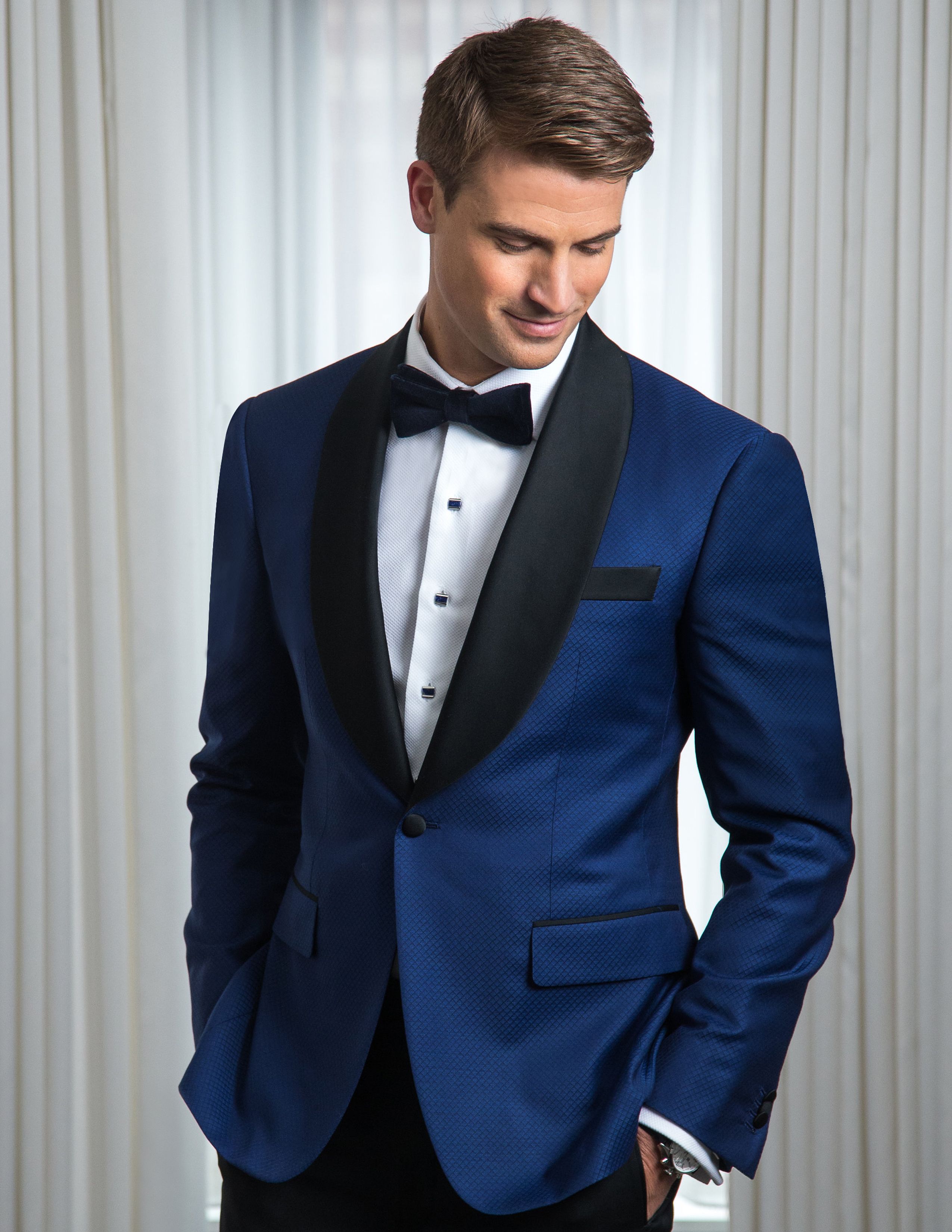Modern Blue Suit
